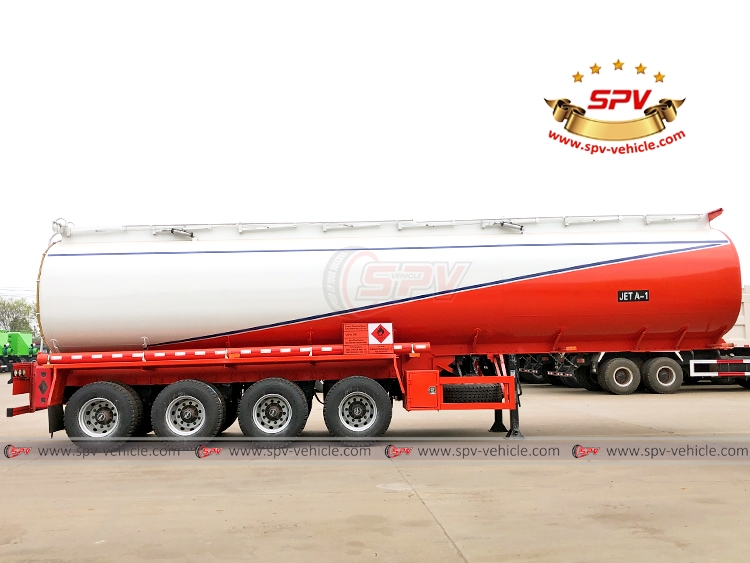 45,000 Litres Aluminium Fuel Tanker Semi-trailer - RS